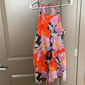 Floral Romper Jumpsuit Loft